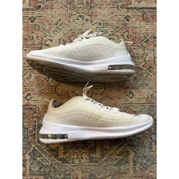 Nike Unisex Kids Air Max Axis AH5222-100 White Lace Up Running Shoes Size 6Y - Picture 3 of 5